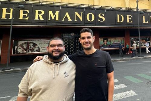 La foto que publicó Adrián Marcelo después de la cancelación de su show en el Pepsi Center