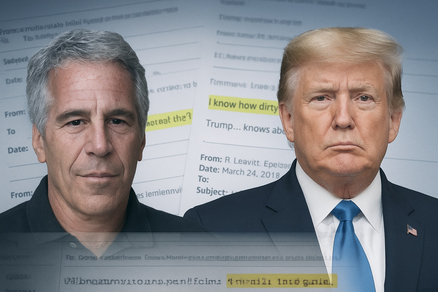 Correos Epstein Trump