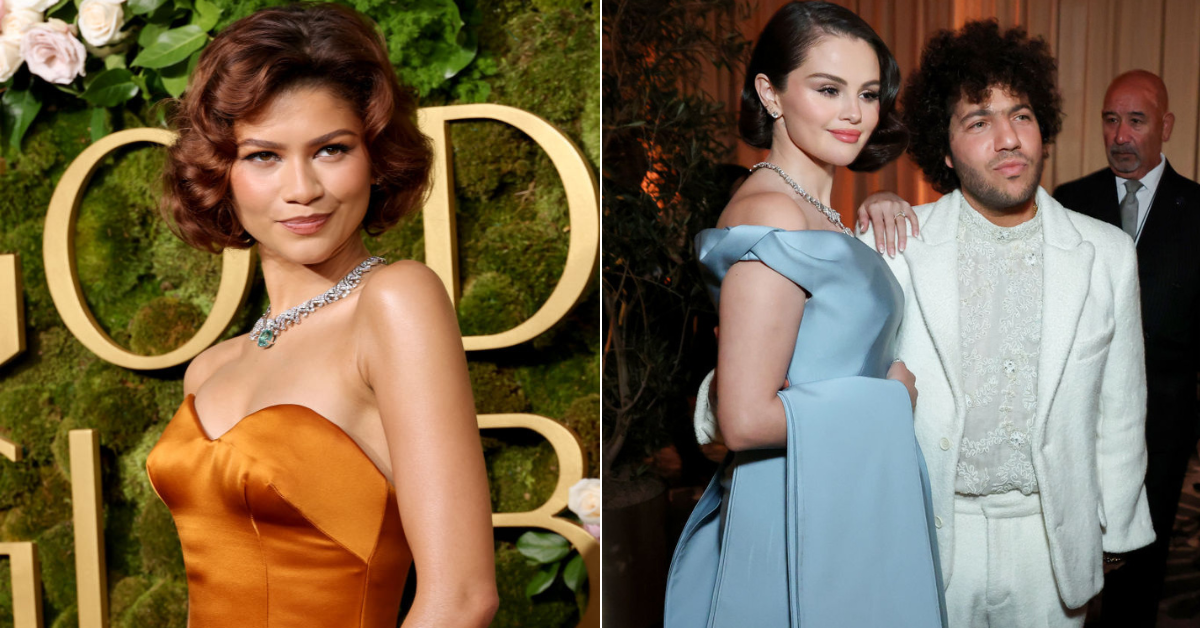 Este gesto de Zendaya a Benny Blanco en los Golden Globes no pasó desapercibido.