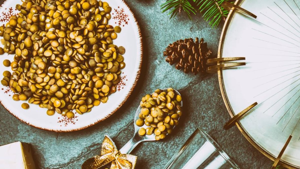 Lentejas en Año Nuevo