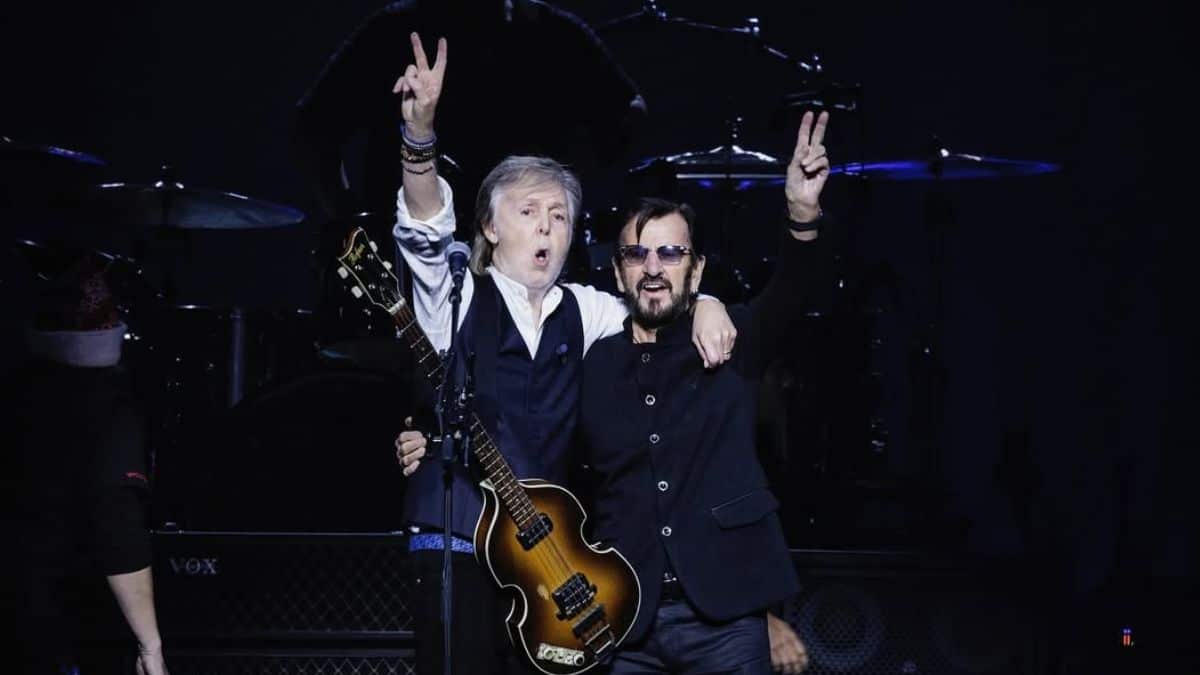 Paul McCartney y Ringo Starr