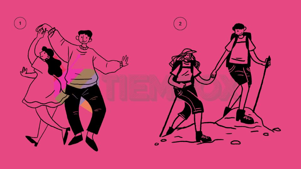 Elige una pareja de la imagen.