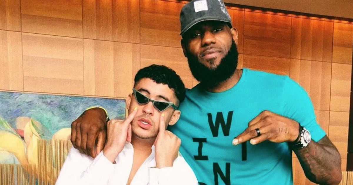 LeBron James confirms that he is in Puerto Rico to see Bad Bunny in concert