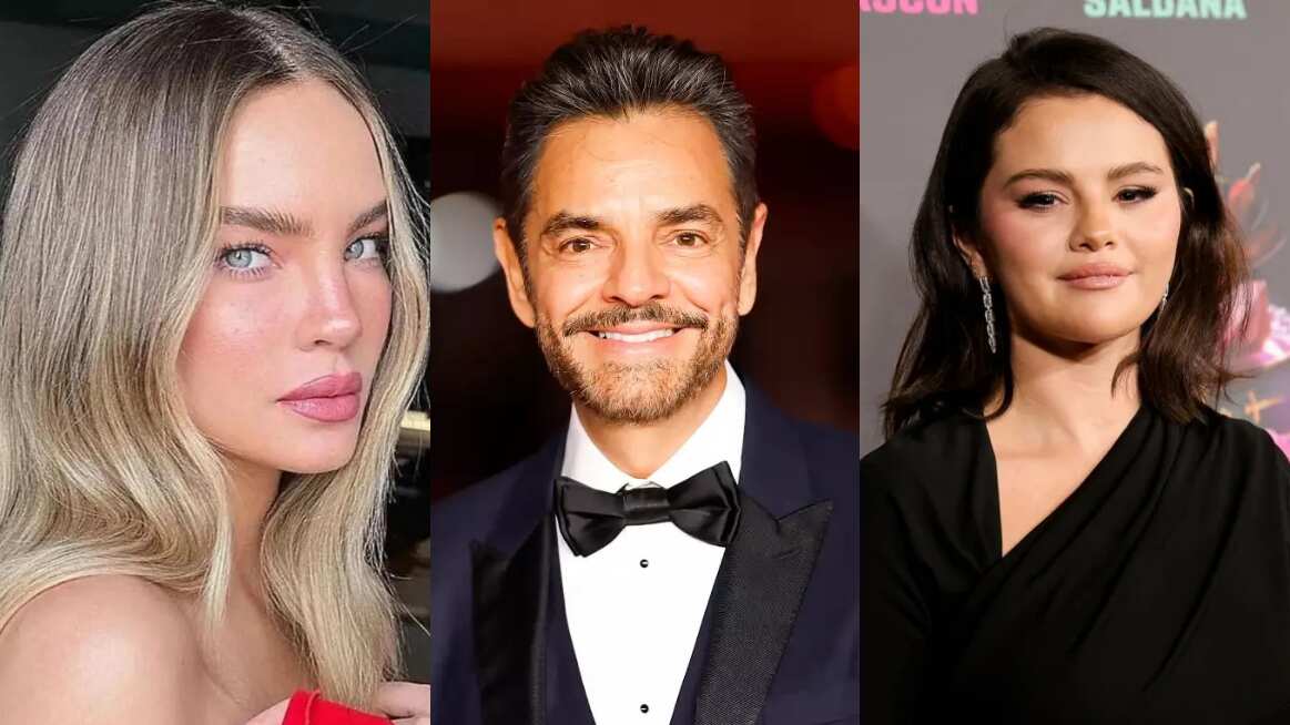 Belinda, Eugenio Derbez y Selena Gomez