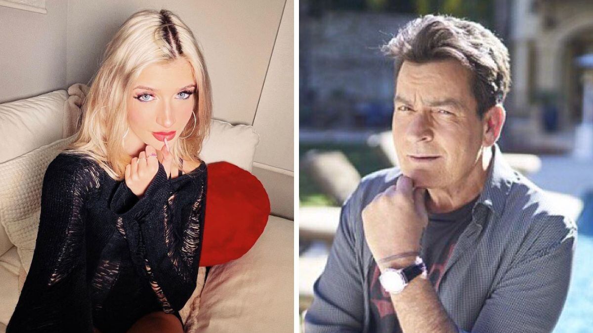 Charlie Sheen ya aceptó que su hija se dedique a OnlyFans.