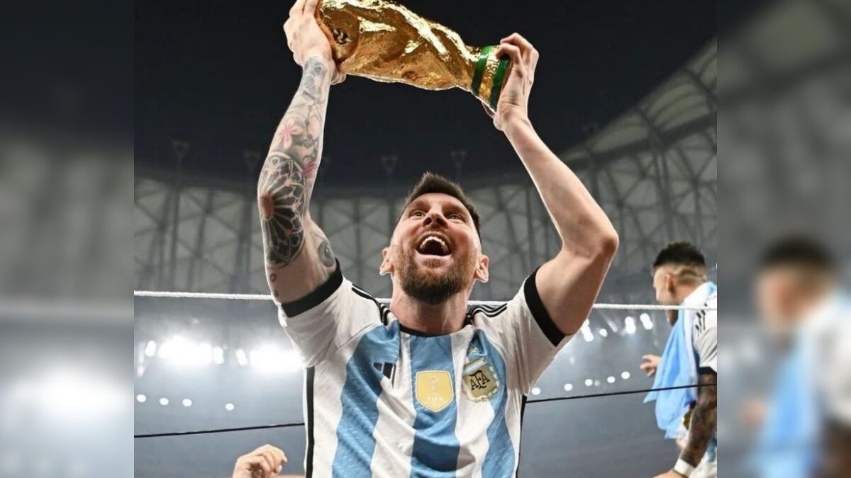 Messi tiene el post con más ilikes en Instagram.