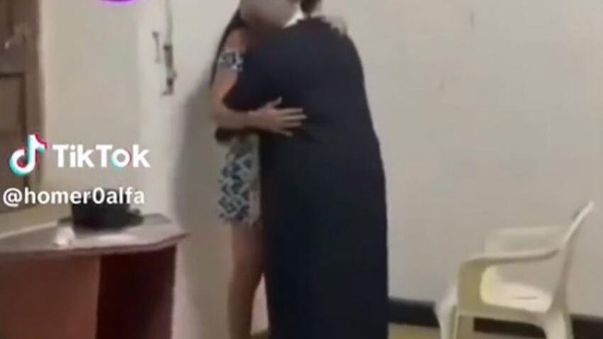 Una escena insólita