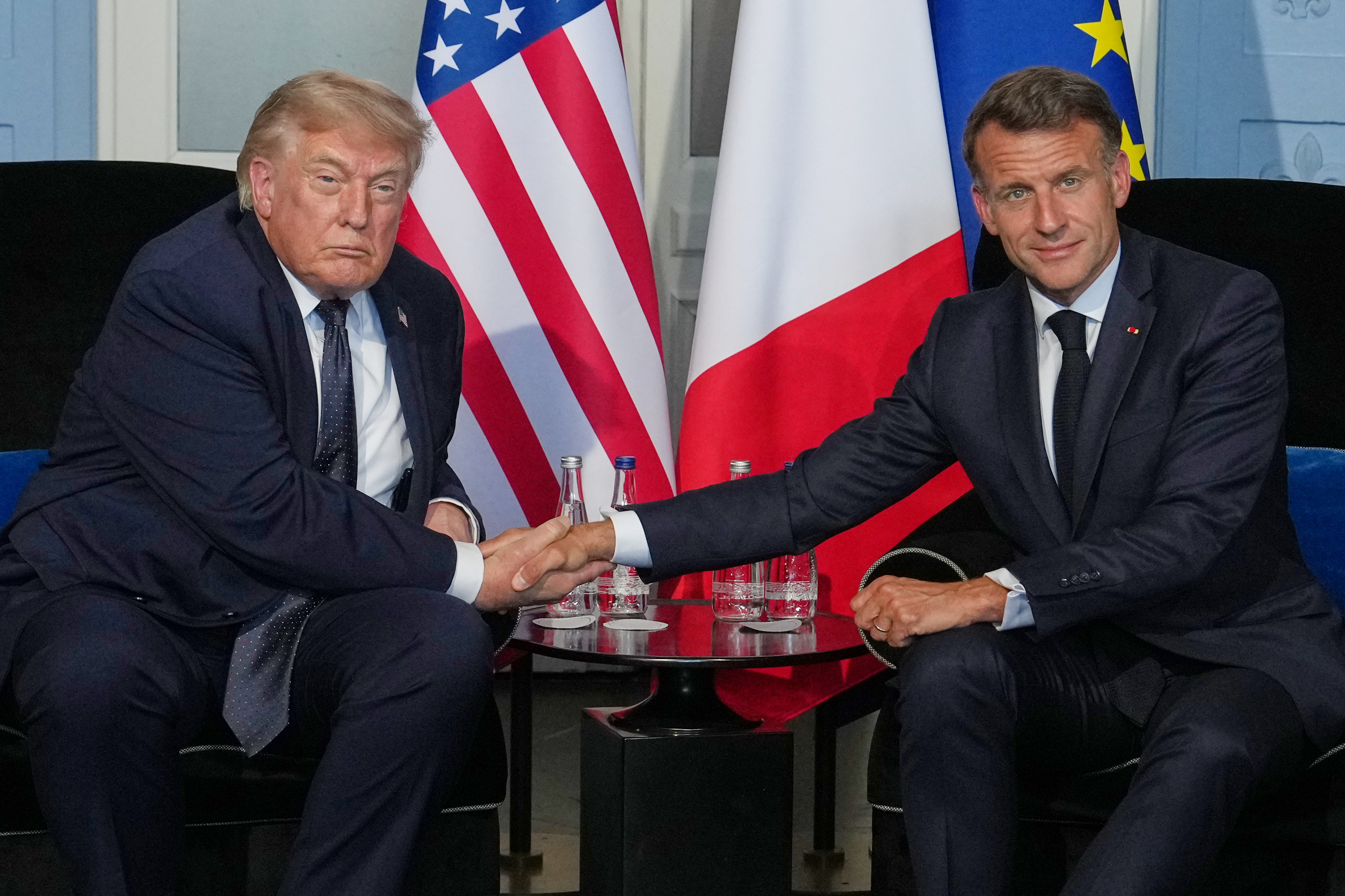 Trump se reúne con Macron durante el G7 ¿Qué hablaron los presidentes de Francia y Estados Unidos? 
