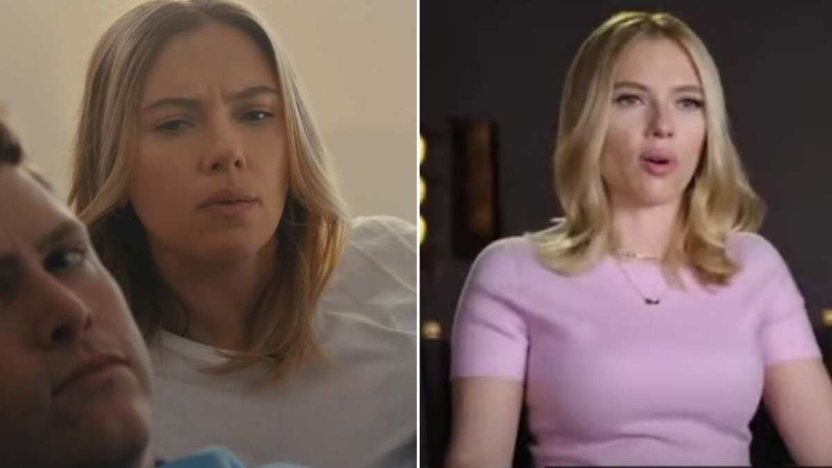 Scarlett Johansson muestra cómo luce su rostro tras su embarazo