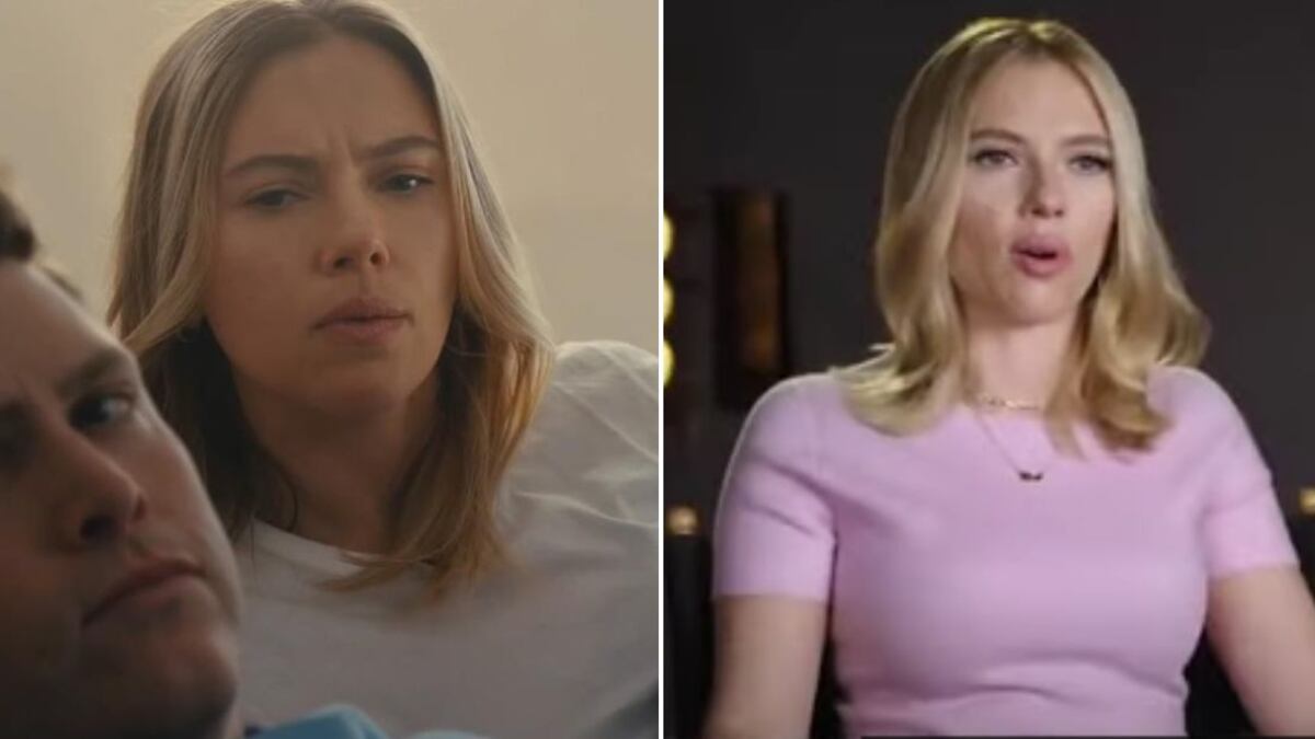 Scarlett Johansson muestra cómo luce su rostro tras su embarazo