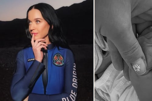 Katy Perry’s daughter’s emotional reaction to seeing her travel to space