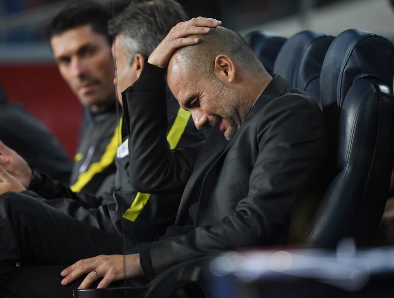 Pep Guardiola vive su peor racha como técnico