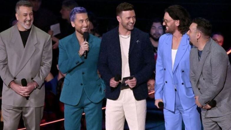 *NSYNC reapareció en un escenario a 10 años de su separación / Instagram