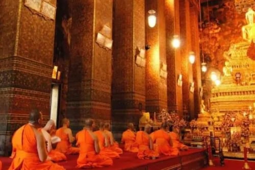 Templo budista queda vacío después de que todos sus monjes dieron positivo a metanfetamina