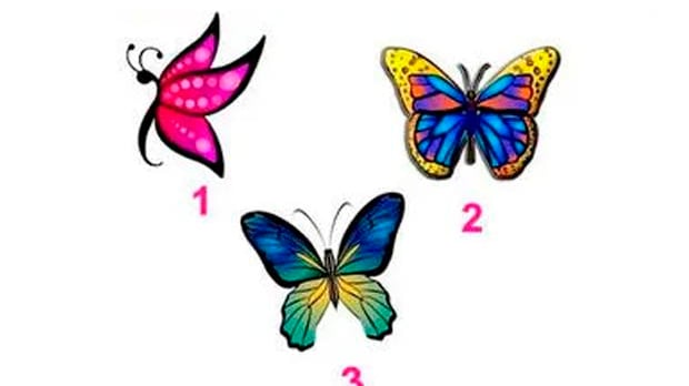 Elige una mariposa.