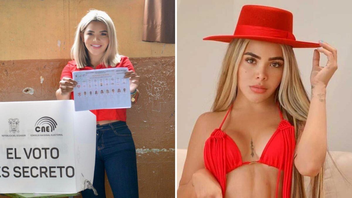 "Mafer" Vargas: De OnlyFans a ganar una alcaldía en Ecuador.