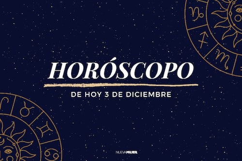 Horóscopo de hoy para asumir cambios y avanzar este miércoles 3 de diciembre