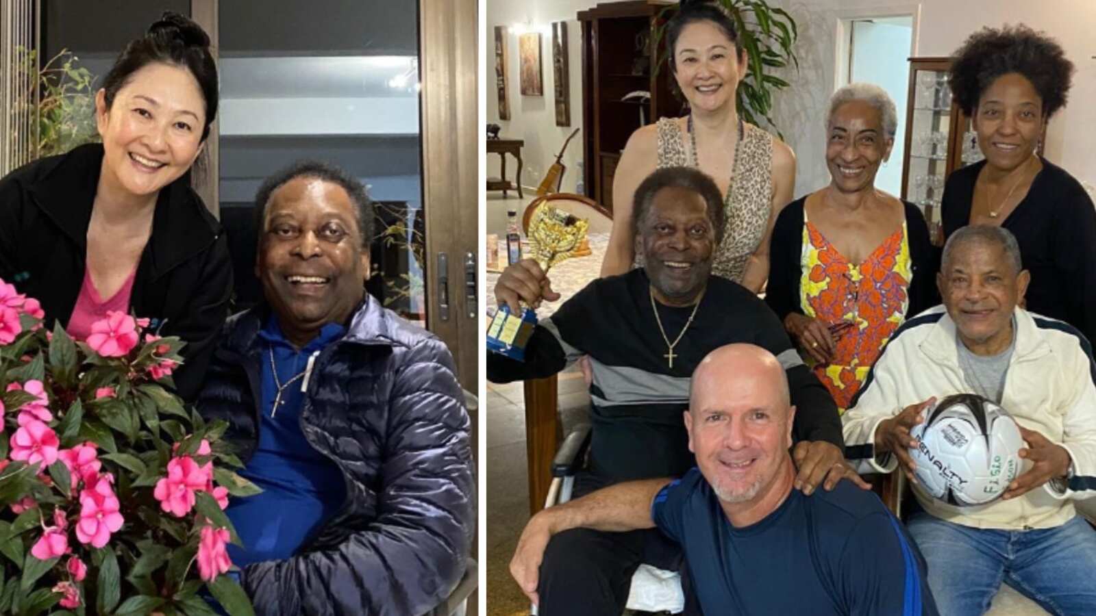 Familia y esposa de Pelé
