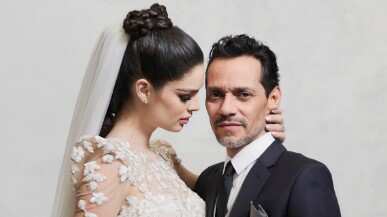 Marc Anthony y Nadia Ferreira