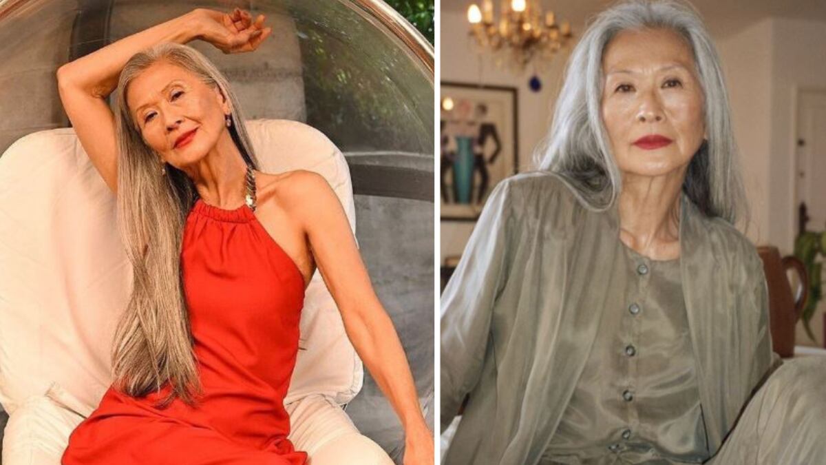 Se convirtió en modelo a sus 68 y ahora triunfa rompiendo estereotipos