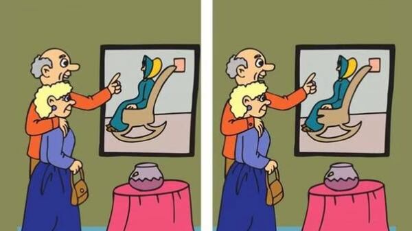 Encuentra las tres diferencias.