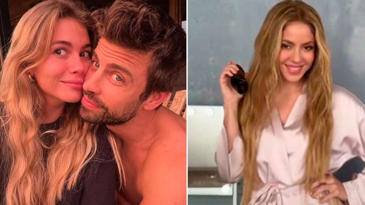 Piqué y Shakira novia