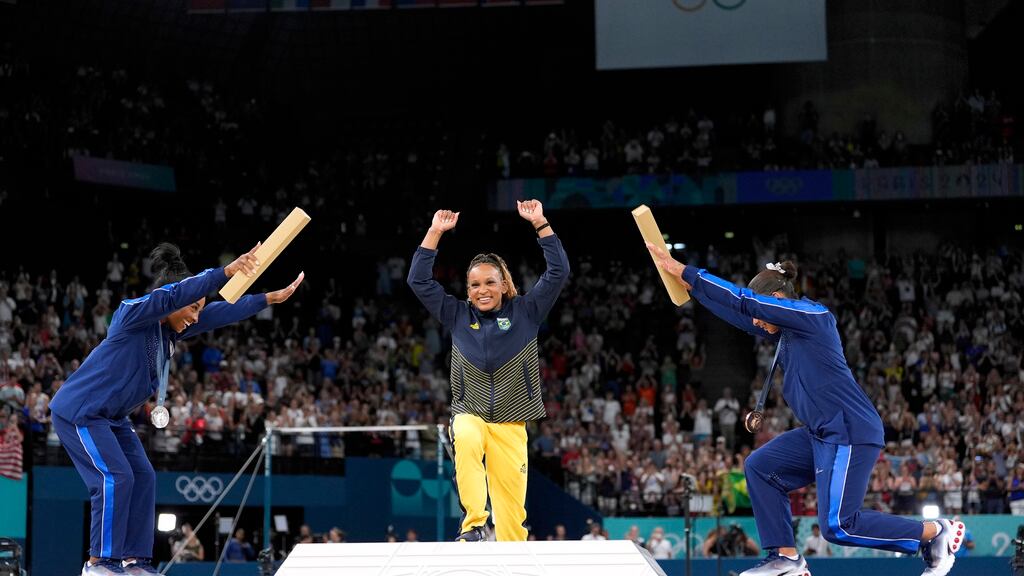 NFL player criticizes Simone Biles for showing respect to a Brazilian