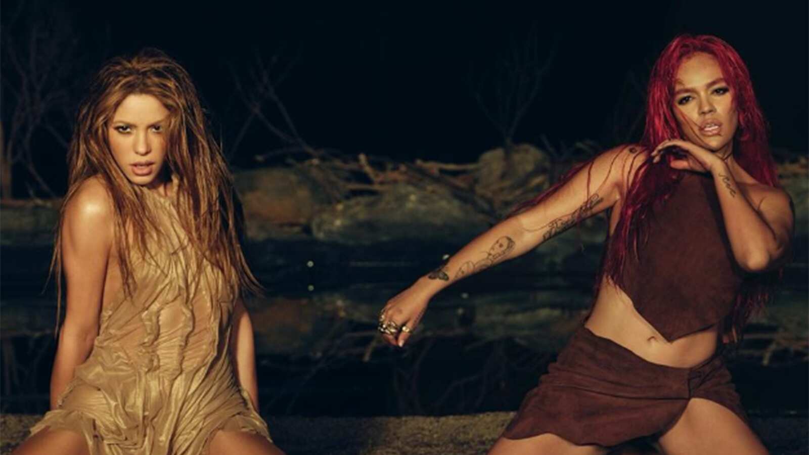 La caricatura con la que españoles humillan a Shakira y Karol G.