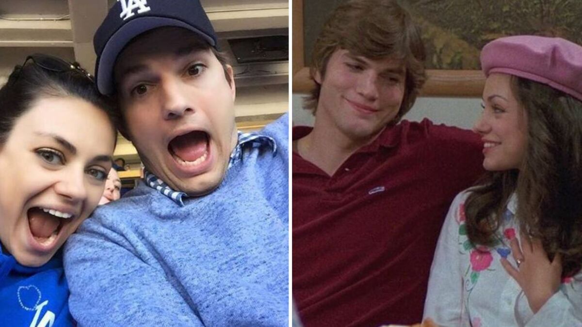 Mila Kunis y Ashton Kutcher: así fue como se conocieron y enamoraron