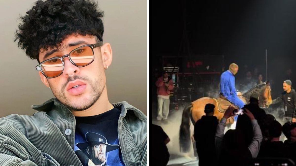 Bad Bunny generó controversia en redes sociales.