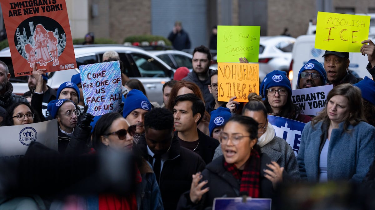 Manifestaciones en Nueva York.