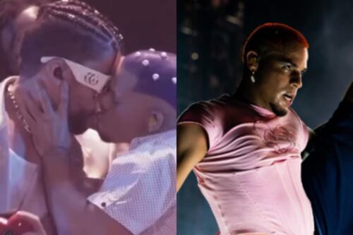 Esto fue lo que dijo el bailarín que besó a Bad Bunny en los MTV VMAs