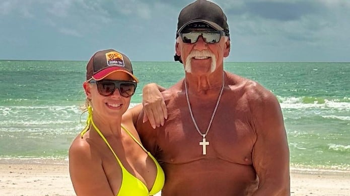 Hulk Hogan y su prometida Sky Daily