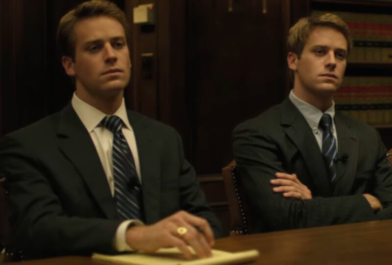 Interpretó a los gemelos Cameron y Tyler Winklevoss