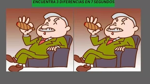 Encuentra las diferencias.