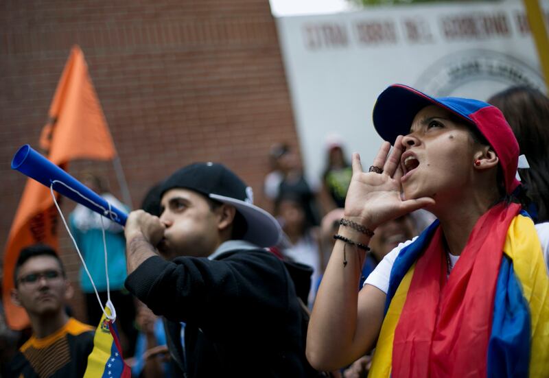 venezolanos, oposición