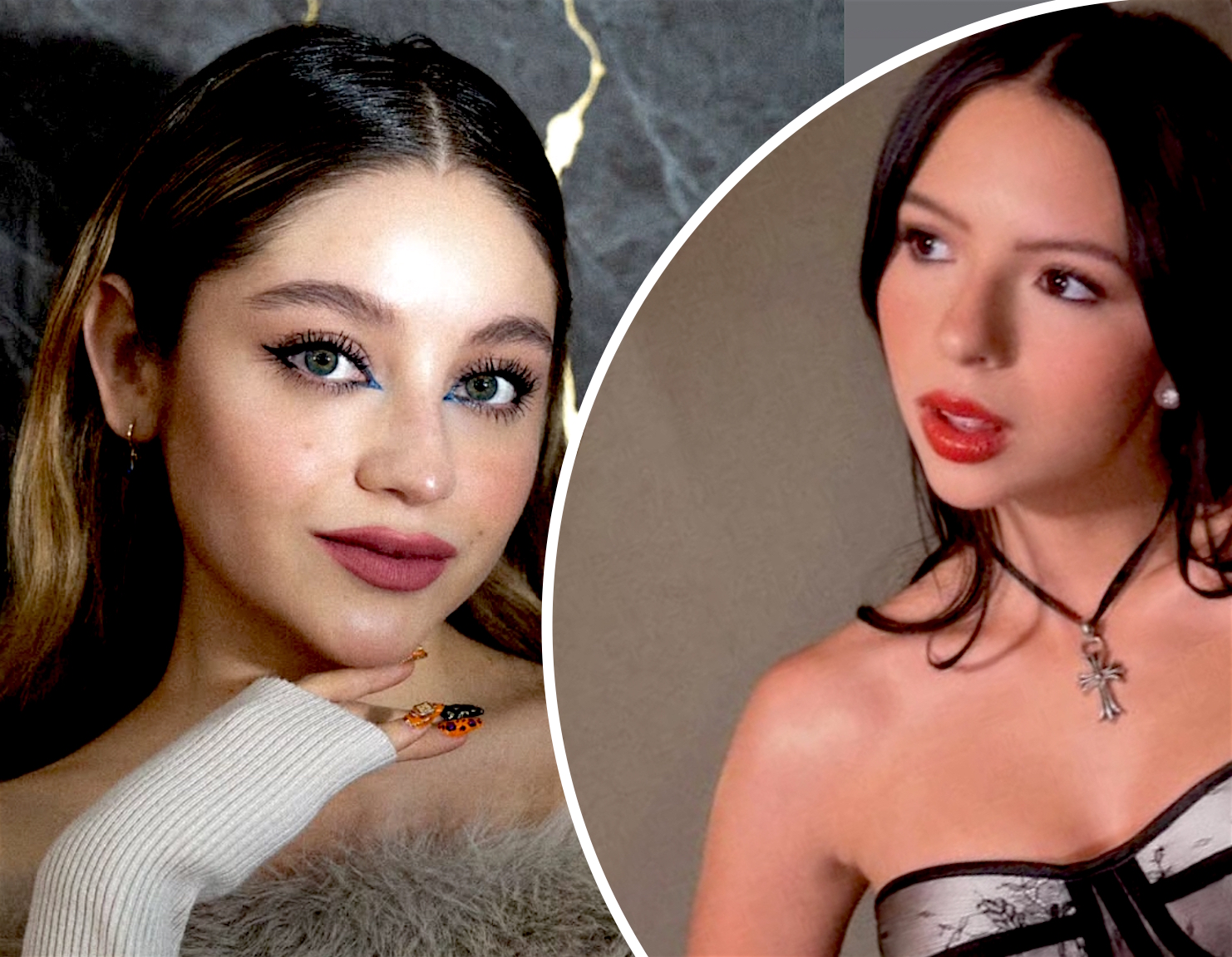¿Amigas o rivales? Crece la polémica entre Karol Sevilla y Ángela Aguilar en redes sociales
