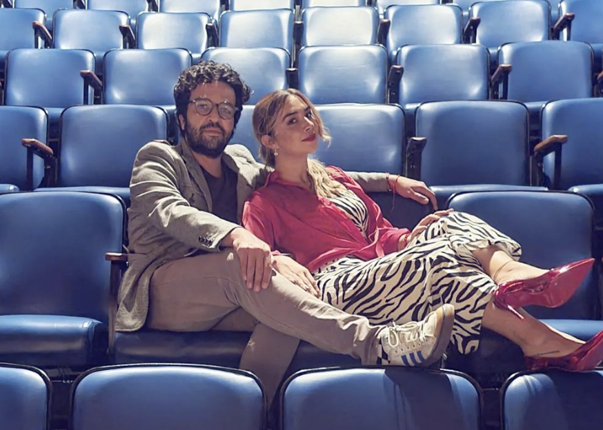 Daniela Luján tiene cuatro años con su pareja.