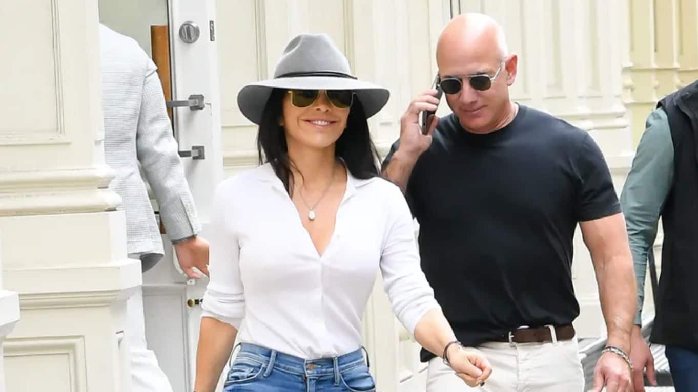Jeff Bezos y Lauren Sánchez