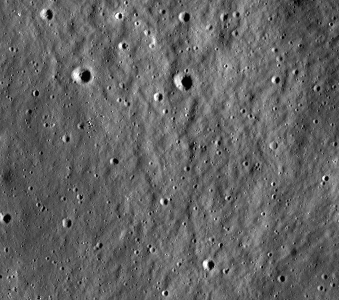 Una nueva cicatriz lunar revela el violento pasado de la Luna