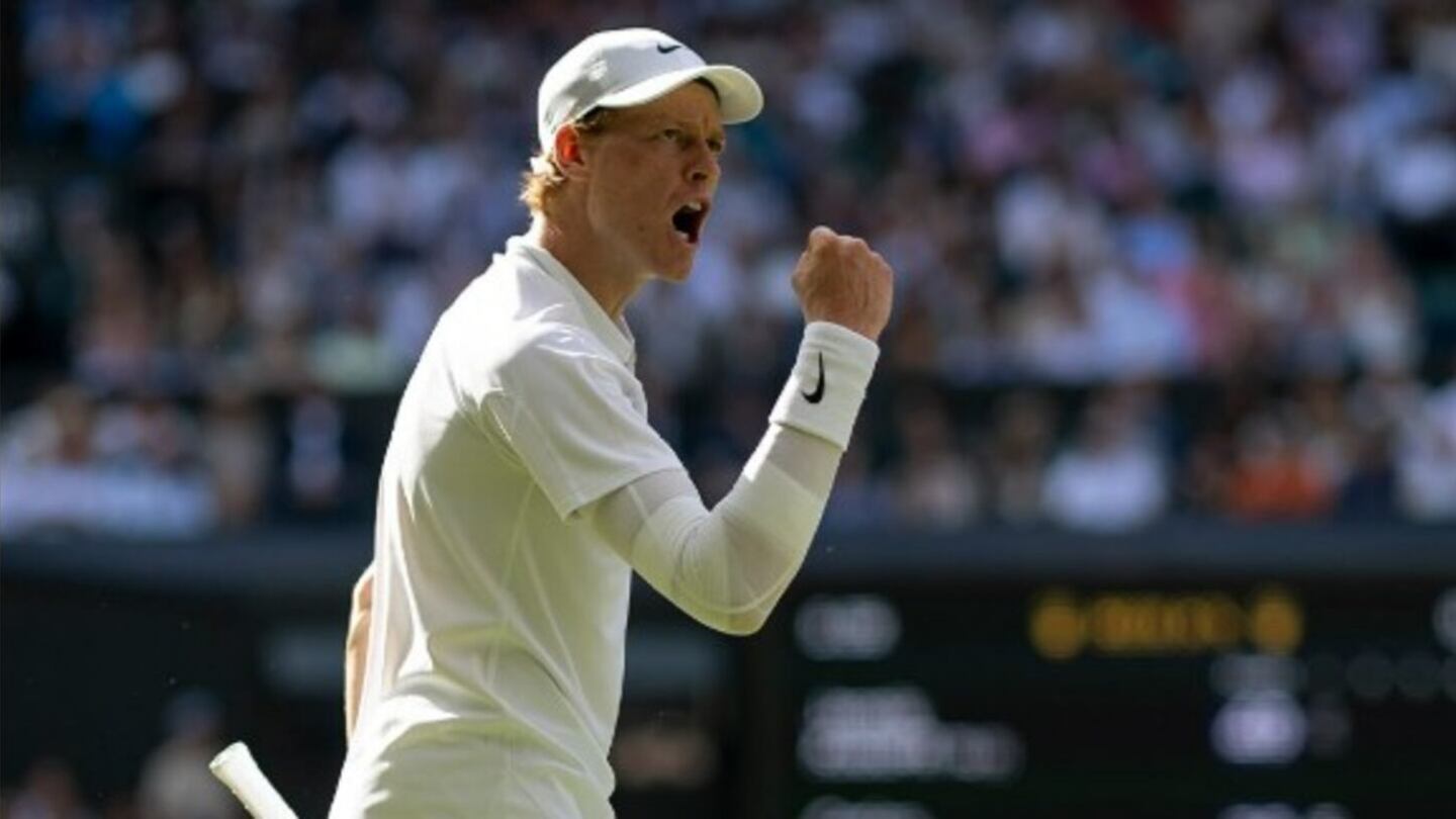 Actualmente ocupa la primera posición en el ranking mundial de la ATP, siendo el primer italiano en conseguirlo. Es el campeón vigente del Abierto de Australia, del Abierto de Estados Unidos y del Campeonato de Wimbledon. Foto: Winbledon.