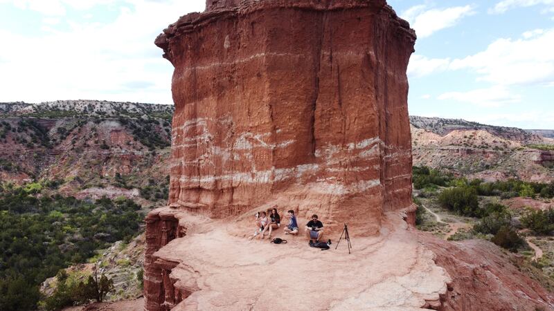 Visitaron Palo Duro, State Park, Texas.