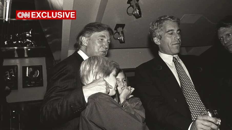 Donald Trump y Jeffrey Epstein
