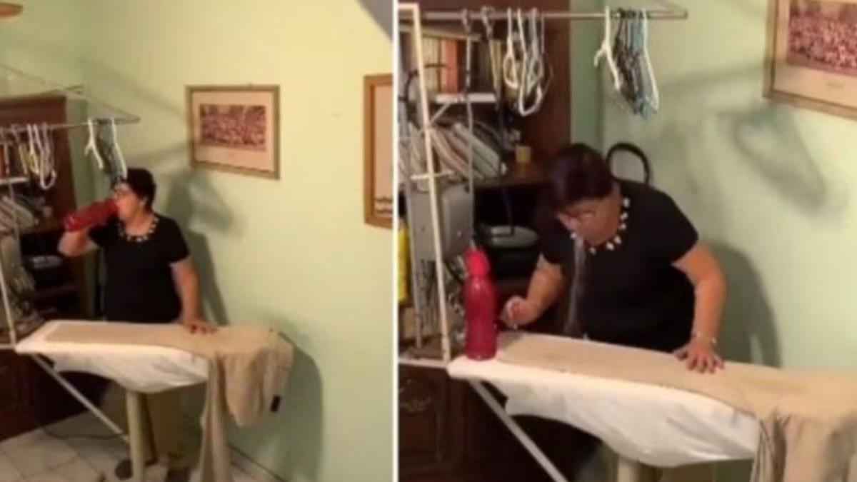 Prefirió no usar atomizador