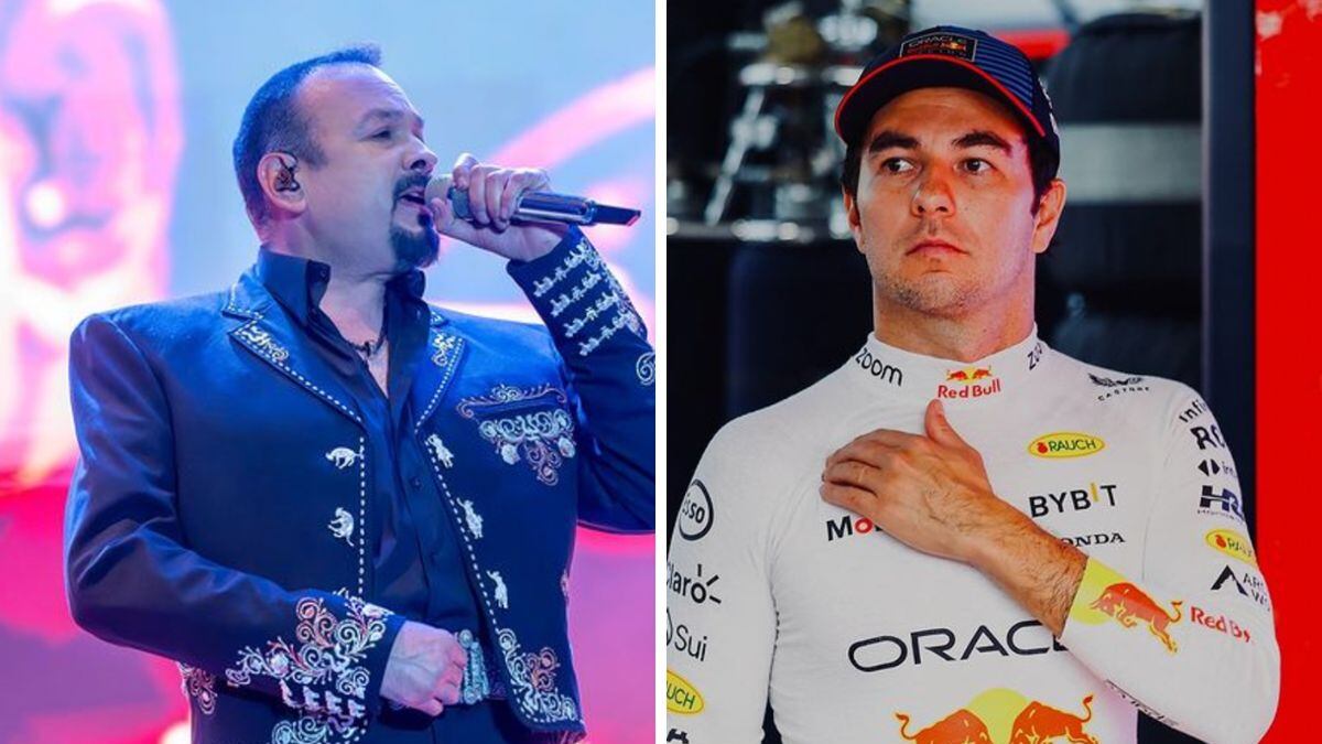 Pepe Aguilar y Checo Pérez