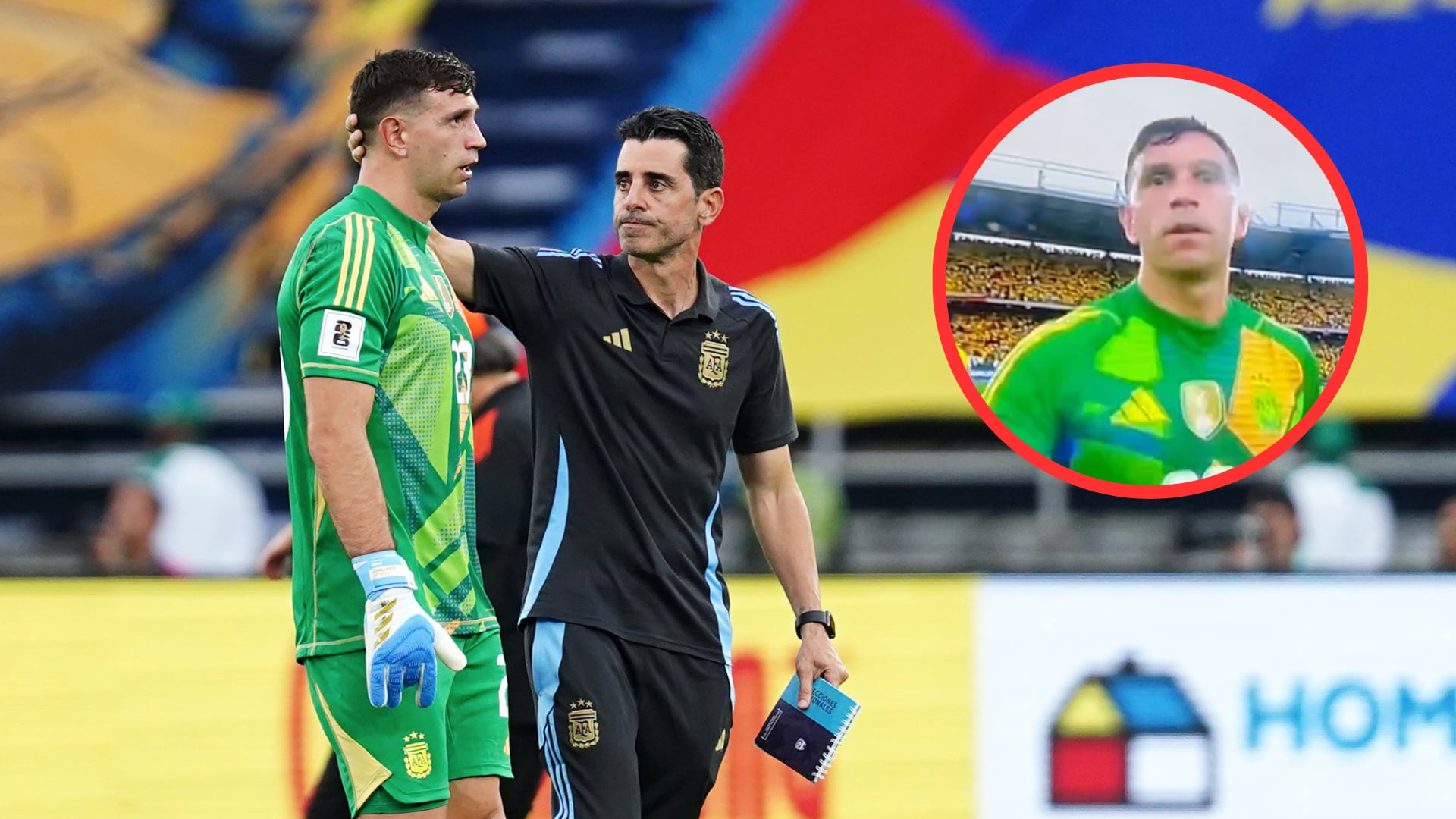 Camarógrafo agredido por Dibu Martínez no ocultó su rabia, pero le dio una lección