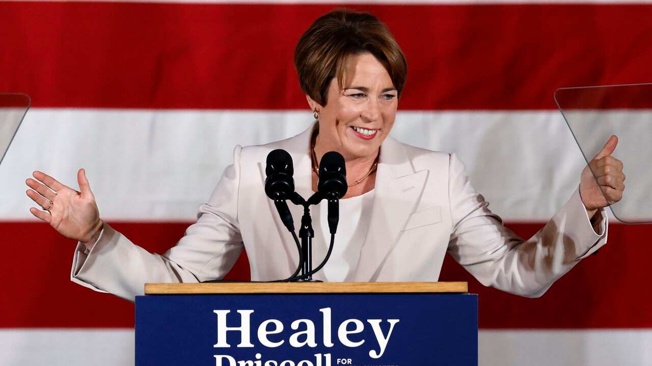 Maura Healey, la primera gobernadora gay de Estados Unidos.