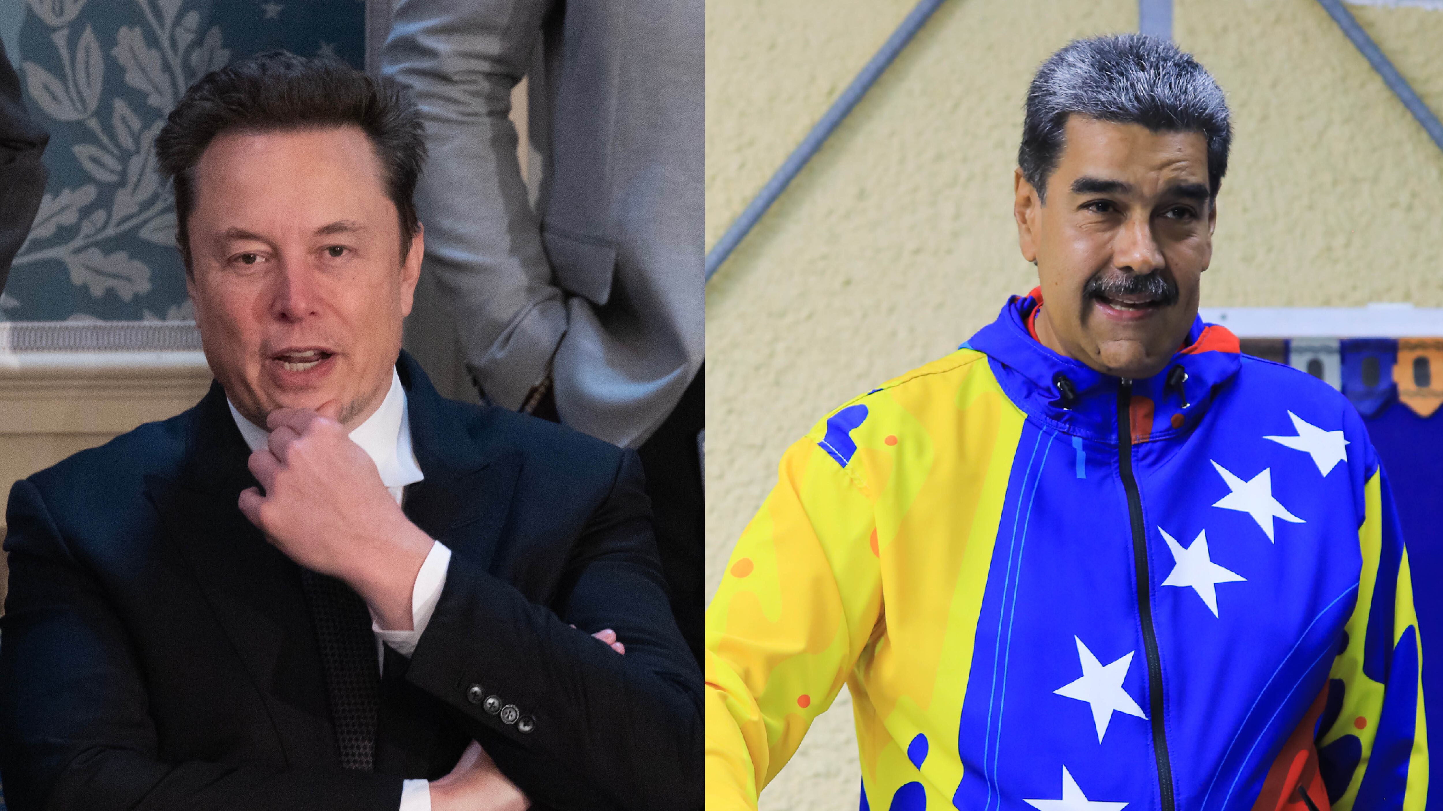 Elon Musk se enfrasca en disputa con el presidente venezolano Nicolás Maduro; lo llama "dictador"