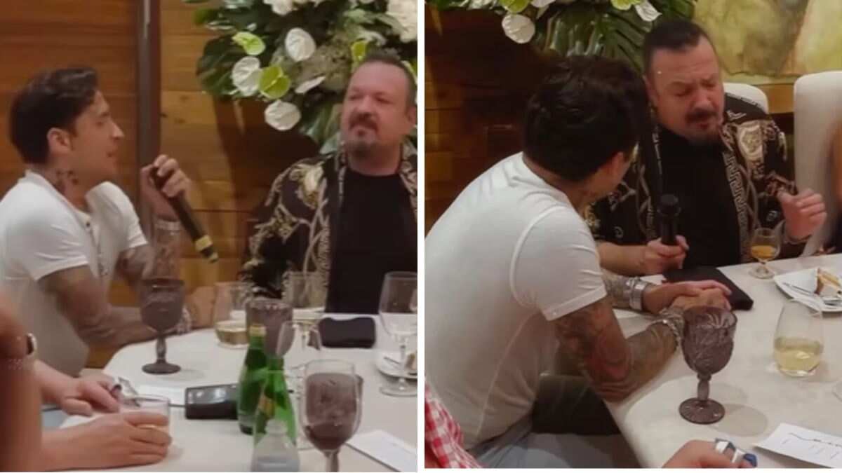 El festejo de cumpleaños de Pepe Aguilar junto a su familia y Nodal