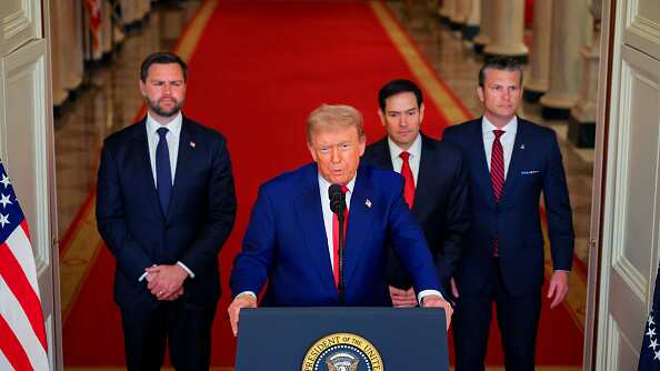 El presidente de los Estados Unidos, Donald Trump, se dirige a la nación tras ataque a Irán.